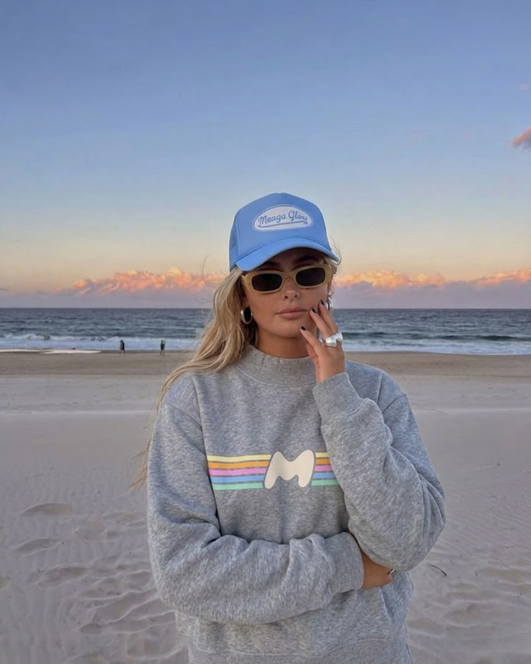 Meaga Glow Trucker Hat